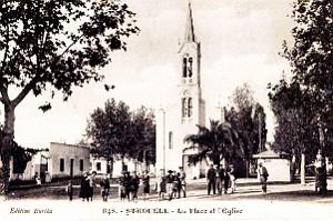 2709- Staoueli - Place et Eglise